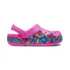 Zuecos ligeros Fun Lab Multi Butterfly Band «Pink Blue»