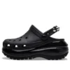 Zuecos Mega Crush Rebel Rebel, negros