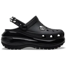 Zuecos Mega Crush Rebel Rebel, negros