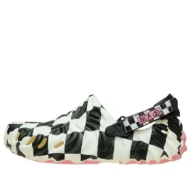 Zuecos Pollex de Crocs x Nina Chanel Abney «Blanco y negro»