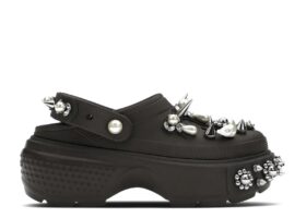 Zuecos Simone Rocha x Stomp Clog «Espresso»